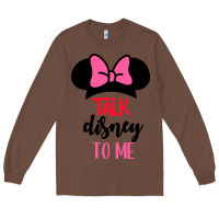 Chestnut Minnie Mouse Long Sleeve Tee - CowhideDigitalArt