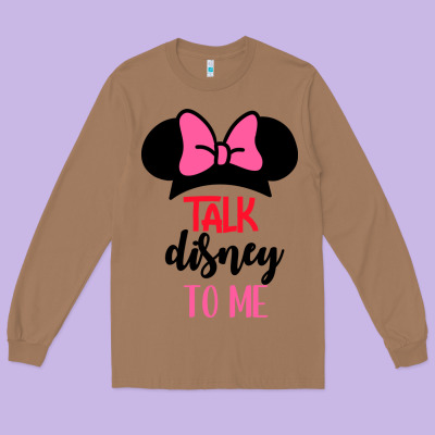 Minnie Mouse Long Sleeve Tee Designed By Cowhidedigitalart