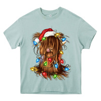 Arona christmas heifer cow gnome Heavy Core Tee - CowGirlArtShop