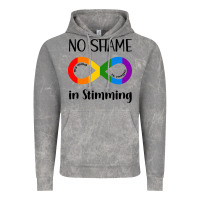 Cloud Rock no Shame Stimming Vintage Hoodie - CowhideDigitalArt