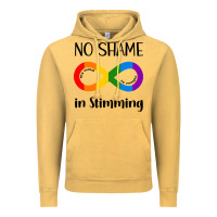 Vintage Mustard no Shame Stimming Vintage Hoodie - CowhideDigitalArt