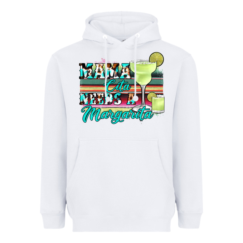Mama Cita Needs A Margarita Heavyweight Hoodie by JahusDesignShop | Teevron