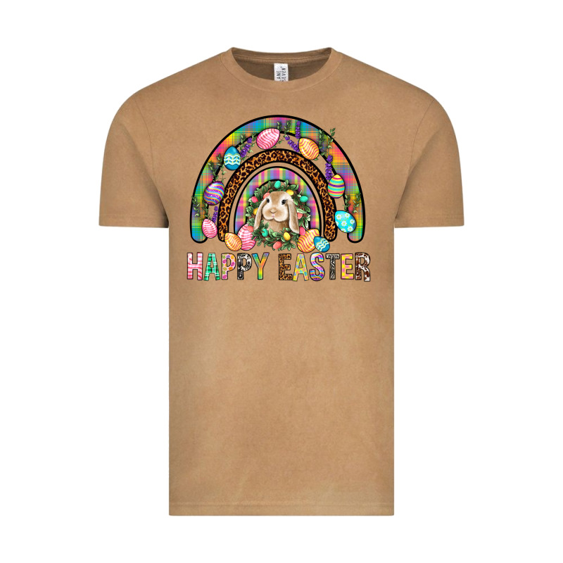 Happy Easter Rainbow Vintage Tee by BundleAndBundleShop | Teevron