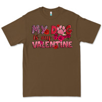 Cacao my dog is my valentine Premium Tee - OliviaCreatesArt