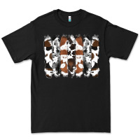 Black cowhide brushstrokes Premium Tee - RanaPortraitStore