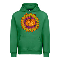 Emerald Halloween Sunflower Urban Hoodie - RanaPortraitStore