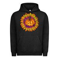 Pigment Black Halloween Sunflower Urban Hoodie - RanaPortraitStore