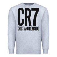 Heather Grey cr7 Premium Sweatshirt - artisFamous