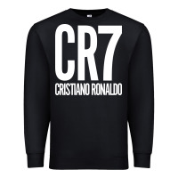 Black cr7 Premium Sweatshirt - artisFamous