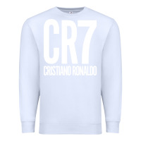 White cr7 Premium Sweatshirt - artisFamous
