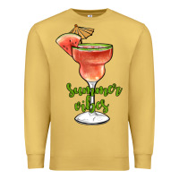 Antique Gold summer vibes Premium Sweatshirt - JahusDesignShop