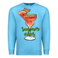 Ocean Blue summer vibes Premium Sweatshirt - JahusDesignShop