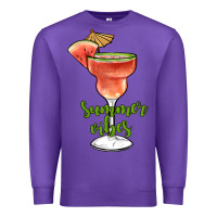 Purple summer vibes Premium Sweatshirt - JahusDesignShop
