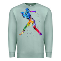 Seafoam girl's softball Premium Sweatshirt - artisFamous