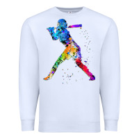 White girl's softball Premium Sweatshirt - artisFamous