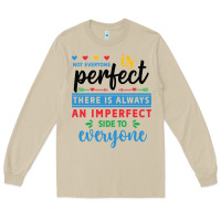 Mushroom Not everyone is perfect. There is always an imperf Long Sleeve Tee - CowhideDigitalArt
