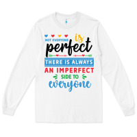 White Not everyone is perfect. There is always an imperf Long Sleeve Tee - CowhideDigitalArt