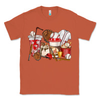 Copper Baseball coffee cups Classic Tee - HowdyJamesFarm