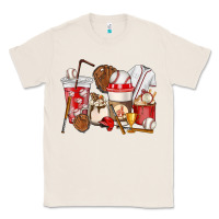 Natural Baseball coffee cups Classic Tee - HowdyJamesFarm