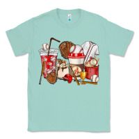 Seafoam Baseball coffee cups Classic Tee - HowdyJamesFarm