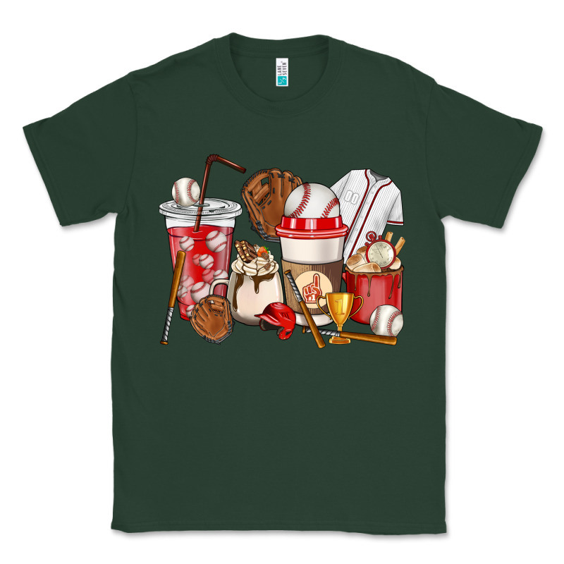 Baseball Coffee Cups Classic Tee by HowdyJamesFarm | Teevron