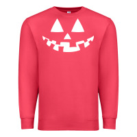Cardinal halloween jack o lantern (white) Premium Sweatshirt - artisFamous