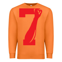 Carrot colin kaepernick number 7 t shirt Premium Sweatshirt - artisFamous