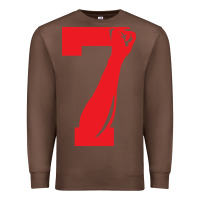 Chestnut colin kaepernick number 7 t shirt Premium Sweatshirt - artisFamous