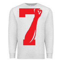 Oatmeal Heather colin kaepernick number 7 t shirt Premium Sweatshirt - artisFamous