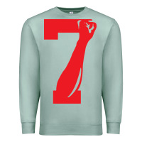 Seafoam colin kaepernick number 7 t shirt Premium Sweatshirt - artisFamous