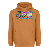 Meerkat peace love loaded tea Heavyweight Hoodie - JahusDesignShop
