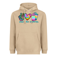 Mushroom peace love loaded tea Heavyweight Hoodie - JahusDesignShop