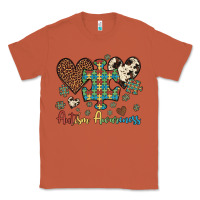 Copper autism awareness leopard cowhide herts puzzle Classic Tee - Artiststas