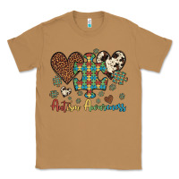 Toasted Coconut autism awareness leopard cowhide herts puzzle Classic Tee - Artiststas