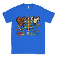True Royal autism awareness leopard cowhide herts puzzle Classic Tee - Artiststas