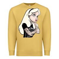 Antique Gold alice in wonderland Premium Sweatshirt - artisFamous