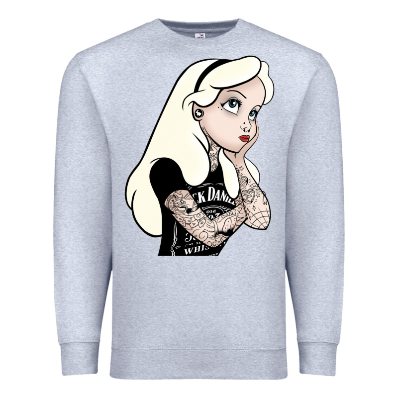 Alice In Wonderland Premium Sweatshirt by artisFamous | Teevron