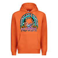Carrot nurse rainbow Premium Hoodie - SublimationCraftShop