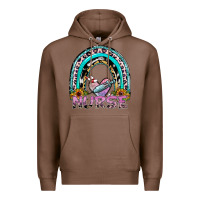Chestnut nurse rainbow Premium Hoodie - SublimationCraftShop
