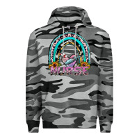 Slate Camo nurse rainbow Premium Hoodie - SublimationCraftShop