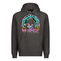Smoke nurse rainbow Premium Hoodie - SublimationCraftShop