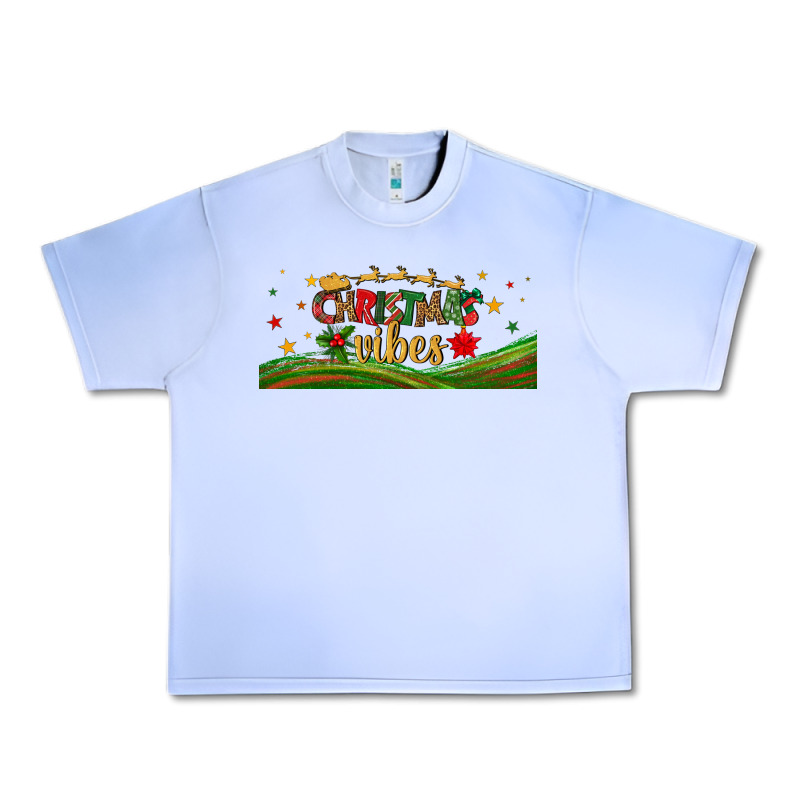 Christmas Vibes Libbey Glass Urban Heavy Tee by BundleAndBundleShop | Teevron