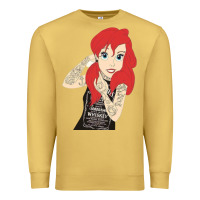 Antique Gold ariel tatoo Premium Sweatshirt - artisFamous