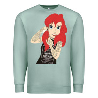 Seafoam ariel tatoo Premium Sweatshirt - artisFamous