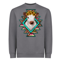 Storm heifer cowhide aztec Heavyweight Sweatshirt - JahusDesignShop