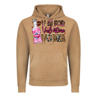 Vintage Camel V is For Valentine Vodka Vintage Hoodie - CowhideDigitalArt