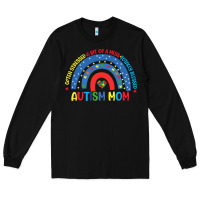 Black often stressed a bit of a mess totally blessed aut Long Sleeve Tee - CowhideDigitalArt