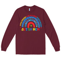 Burgundy often stressed a bit of a mess totally blessed aut Long Sleeve Tee - CowhideDigitalArt