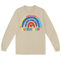 Mushroom often stressed a bit of a mess totally blessed aut Long Sleeve Tee - CowhideDigitalArt