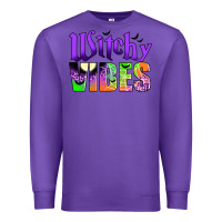 Purple witchy vibes Premium Sweatshirt - JahusDesignShop